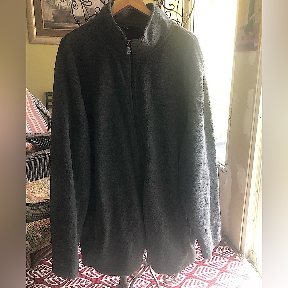 ST JOHN’S BAY Full Zip Fleecey Sweater Jacket